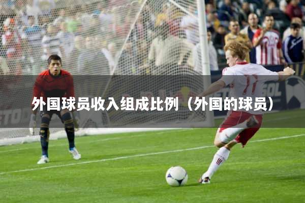 外国球员收入组成比例（外国的球员）